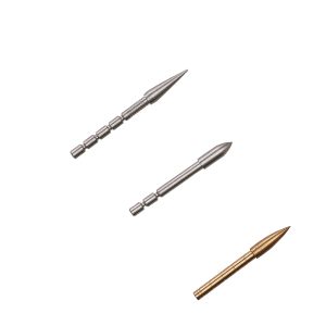 China .165(4.2mm) ID Arrows Glue In 100/120 Grains Break Off Stainless Arrowhead,Arrow Points,ArrowTips on sale