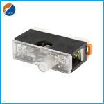 FS-20 Cartridge Cylindrical Type 6x30mm 35mm Din Rail Fuse Holder