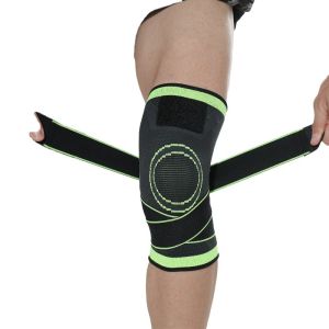 Thick and high elastic knee pads, performance analogous to heated knee pads