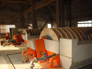 China HTG Series Vacuum Disc Filter High Productivity 1～240m2 Filtration Area factory