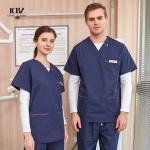 Gender-Neutral Medical Scrubs Uniform Nurse Jackets for Healthcare Workers