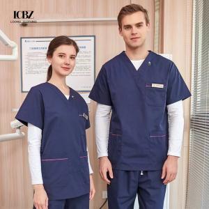 China Gender-Neutral Medical Scrubs Uniform Nurse Jackets for Healthcare Workers factory