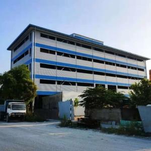 China Modular Steel Prefab Frame Structure Building Earthquake Proof Autocad factory