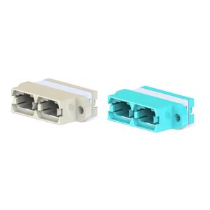 China Quad MPO FTTX Fiber Optic Adapter Coupler With Good Wearability Interchangeability factory