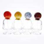 Bayonet Lid Luxury 50ml Cosmetic Glass Bottles With Volcano Bottom