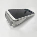 White Color POS Mobile Terminal Smart Credit Card Scanner For Taxi Payment