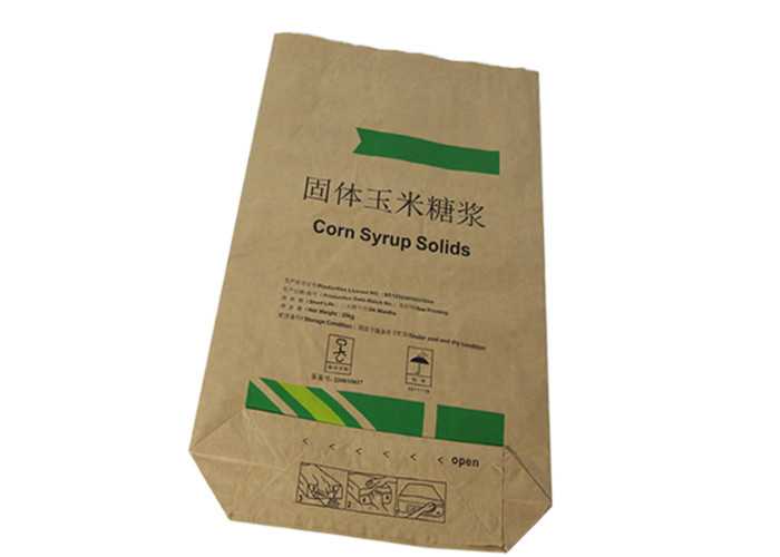 Food Grade Industrial Paper Bag 20kg 25kg Skim Milk Powder Non Dairy Creamer