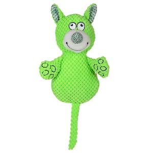 China 10 Inch Plush Pet Toys Teeth Animal Appearance High Durability 180G factory