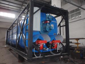 China Carbon Steel Bitumen Storage Tank With Strong Powered Single Axle Agitator factory