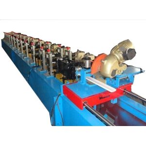 Automatic 77mm PU Foam Rolling Shutter Slat Cold Roll Former Machine With