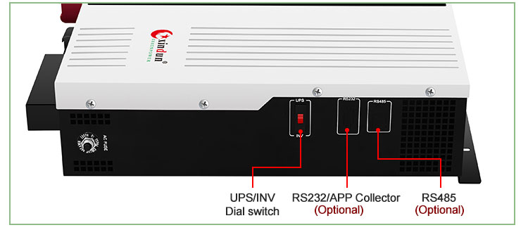 off grid solar inverter without battery remote monitoring