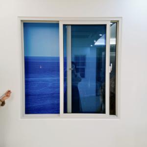 China Single Sliding Profile UPVC Cottage Windows Double Glazed For Balcony factory