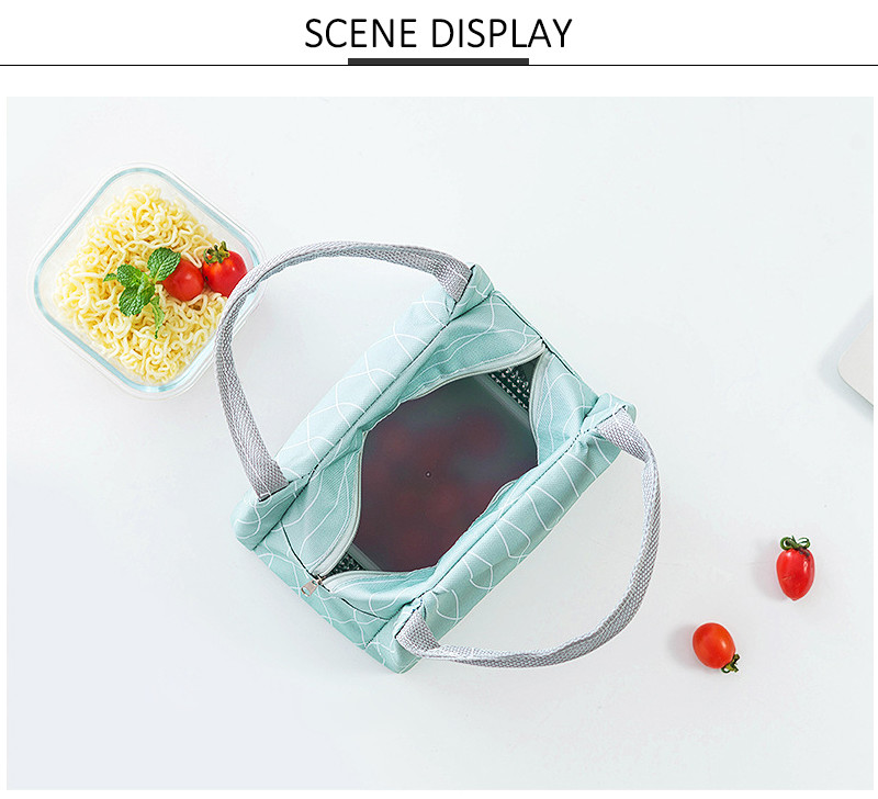 ODM Water Resistant D14cm Insulated Lunch Tote For Women
