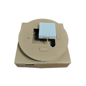 China Wall Mounted Fiber Termination Boxes with 4 Ports LSZH Cable Jacket factory