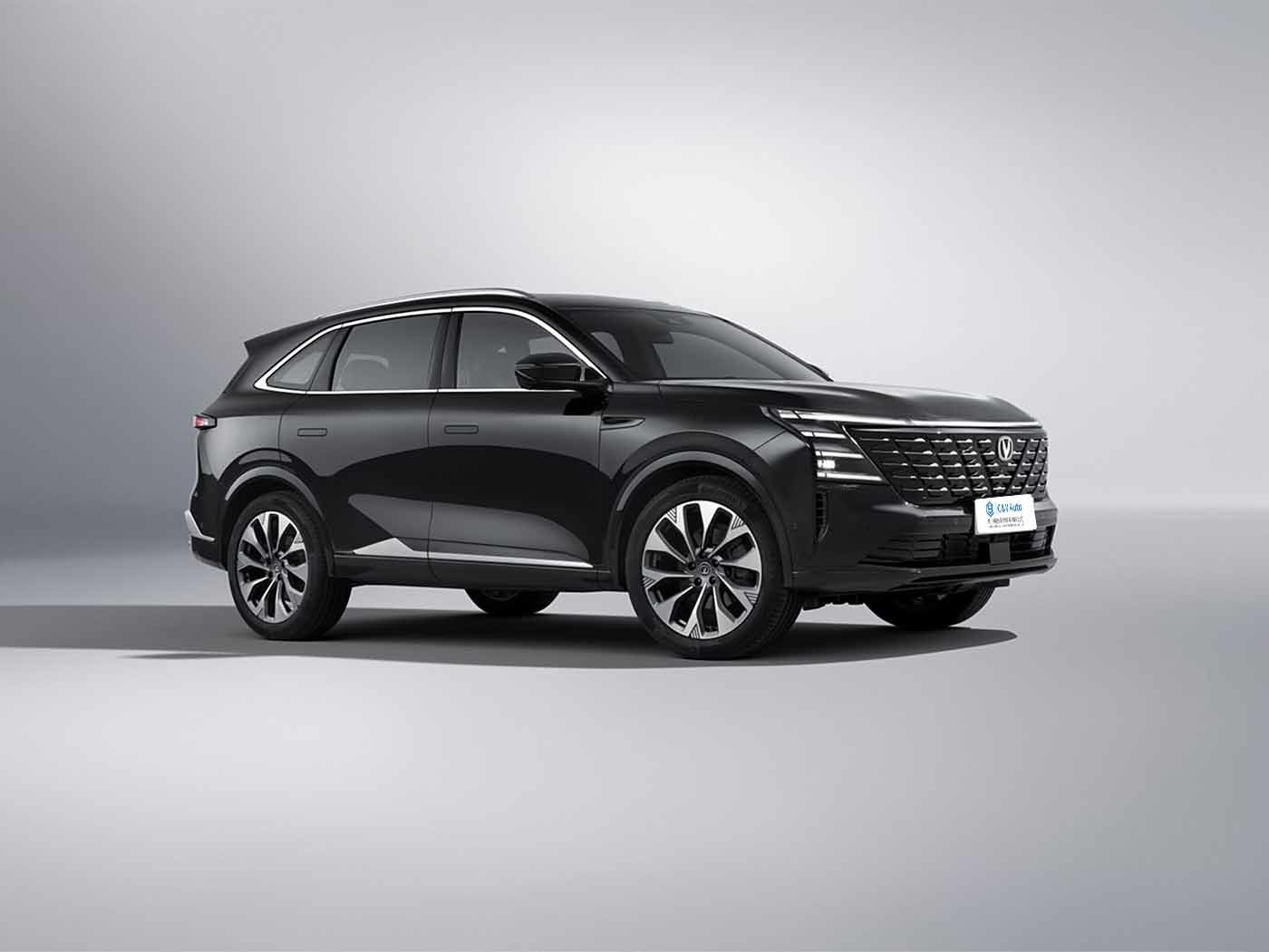China 1.5T Gasoline Automobile 2025 Changan CS75 PLUS Black SUV on sale
