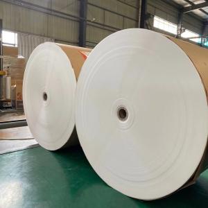 China Waterproof PE Coated Paper Roll Custom Size High Bulk For Beverage Cup on sale