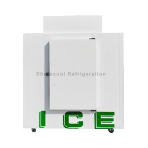 China Embarco Compressor Bagged Ice Merchandiser 70mm Foam With Wheel factory