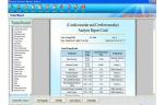 French USB Quantum Health Test Machine 38 Reports Protable