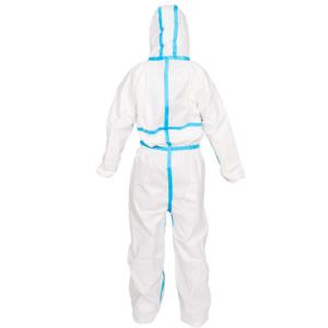 China Waterproof Disposable Protective Coverall Personal Safety Customized Size factory