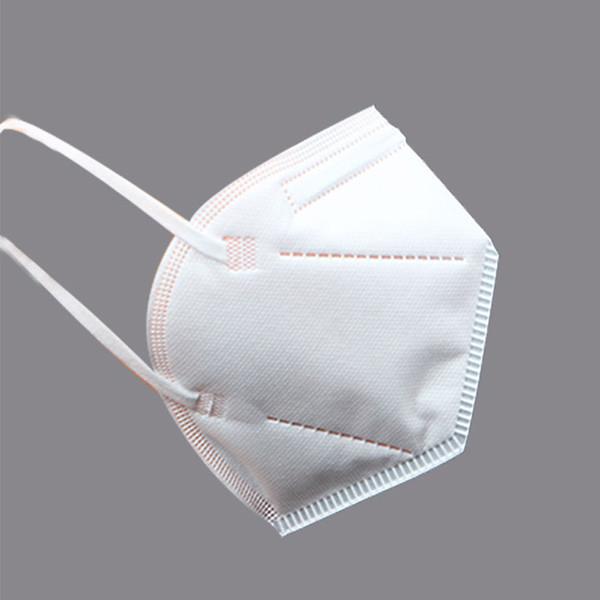 Anti Dust Non Woven Fabric KN95 Dust Mask Meltblown Filter Safety Earloop For