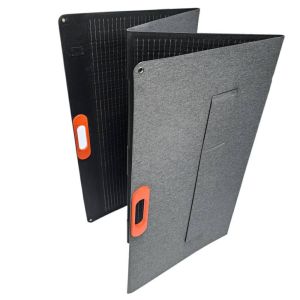 China Portable Solar Briefcase Charger Foldable Lightweight Panel Perfect for Remote Industrial Outdoor Work and Emergency Backup on sale