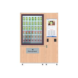 Advanced Healthy Salad Vending Machines With Lift System / Remote Control Function