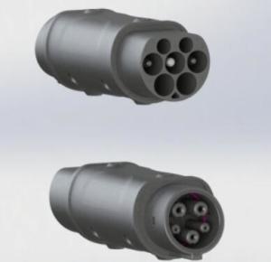 China 32A Type 1 To Type 2 Charging Adapter factory