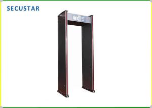 China Full Body 18 Zone Multi Zone Metal Detector For Public Security Checking factory