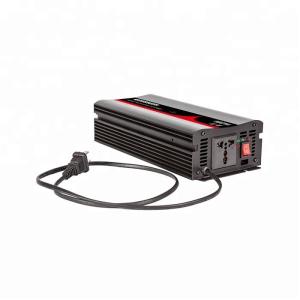China 12Vdc 600 Watt Solar Panel Dc To Ac Converter With 4A Built In Battery Charger factory