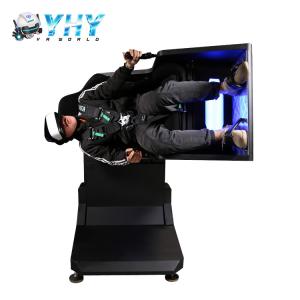 China Roller Coaster Virtual Reality Amusement Park Rides 9D 220V Shooting Game Simulator factory