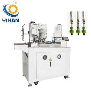 China 1.5-10mm Stripping Length Automatic Wire Seal Waterproof Plug Insert Crimping Machine factory