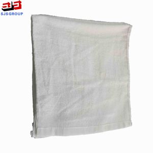 China Super absorption Multipurpose wiping rags cut used workshop towel rags White Terry Towel Rags Cleaning Cloths factory
