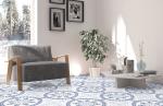 Antibacterial 250x250mm Interior Floor Tile For Residential Decoration And Light