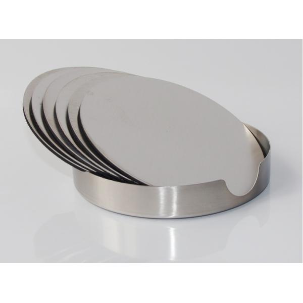 Kitchen Accessories sets Stainless Steel Coaster Pot Pad Anti-scalding Drinks Round Square Coffee Coaster