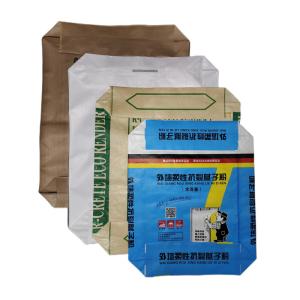 China Hot sale 20KG 25KG 40KG 50KG PP Valve Block Bottom empty cement bag China manufacture factory