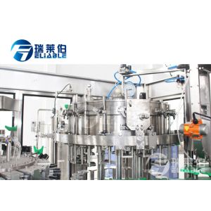 Reliable Automated Glass Bottling Equipment , Bottle Filling Machine Small