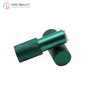 China SGS Snap On Empty Aluminum Lipstick Tube Magnetic Color Spraying factory