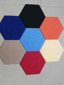 China 3.6kg Colorful Polyester Recording Studio Acoustic Panels For Decoration factory