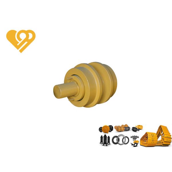 50Mn Steel Track Carrier Roller with 40MnB Material and Smooth Finish for Heavy