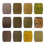 Antique Titanium Coating Decorative Stainless Steel Metal Sheet Customized Size