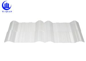 China Anti UV Light Weight Transparent Roofing Sheets Transulent PC PVC Skylight Roof Tile For Corridor Balcony factory