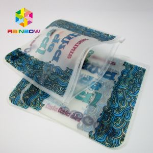 Transparent PVC Bag Bikini Bag ,EVA Plastic Swimwear Bag With Zipper