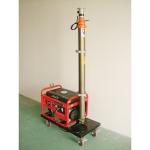 LED mobile light tower/480W LED lamps/3000W gasoline generator/4.2m pneumatic