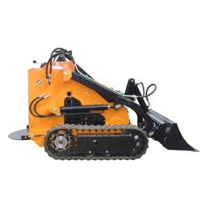 China Skid Steer Diesel Loader With Bucket and Different Attachments Rated Pressure of 17 Mpa factory
