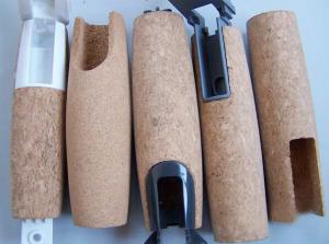 China Nature cork handle factory