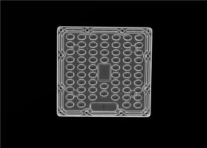 China High Brightness LED Light Lens PC / PMMA Material For LED Modular Street Light factory