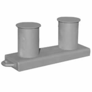 China Cast Iron Mooring Components Ship Double Bitts Marine Bollard factory