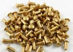 Brass Copper Round head solid rivet 7/16 1/2 Customized Yellow Gold solid rivets
