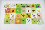 Children Floor Alphabet Fruit Jigsaw Puzzle Educational Games