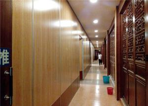 China Acoustic Movable Walls Acoustic Sliding Folding Partition Moving factory
